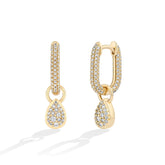 Goutte d'Éclat Hoop Earrings