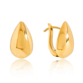 Classic Water Drop Clip Earrings