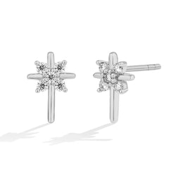 Flocon Brillant Stud Earrings