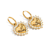 Diamond Drip – Elegant diamond drop Earrings