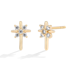 Flocon Brillant Stud Earrings
