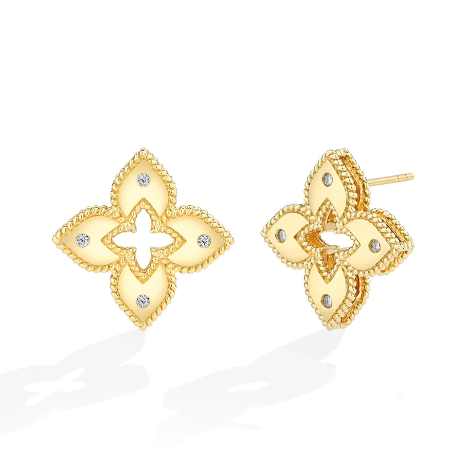 Fleur Ouverte Earrings