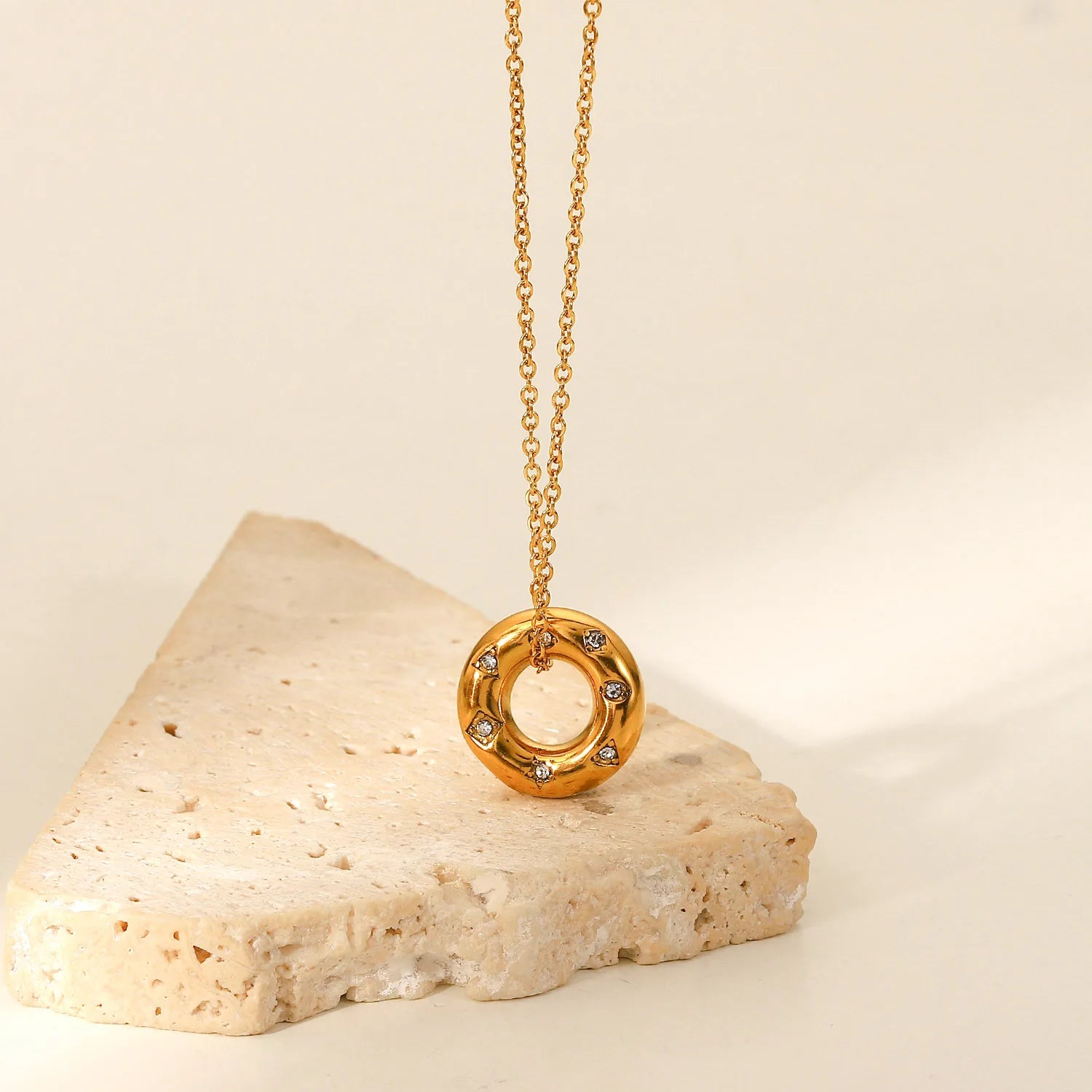 Celeste Pendant – Sky-inspired luxury charm Necklace