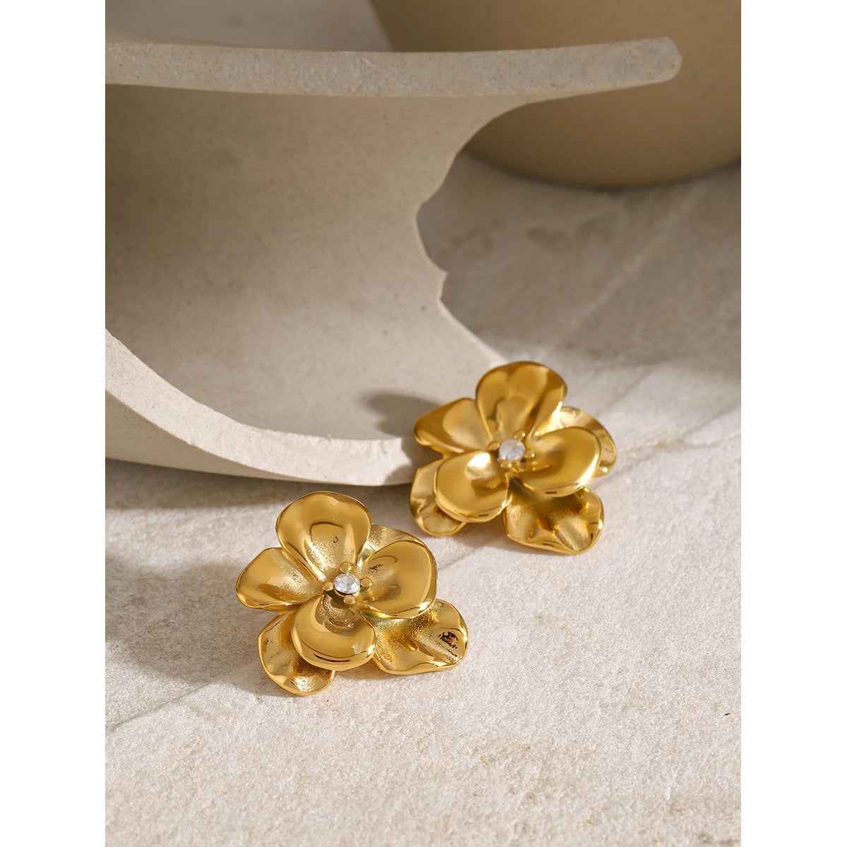 Peony Sparkle Earrings