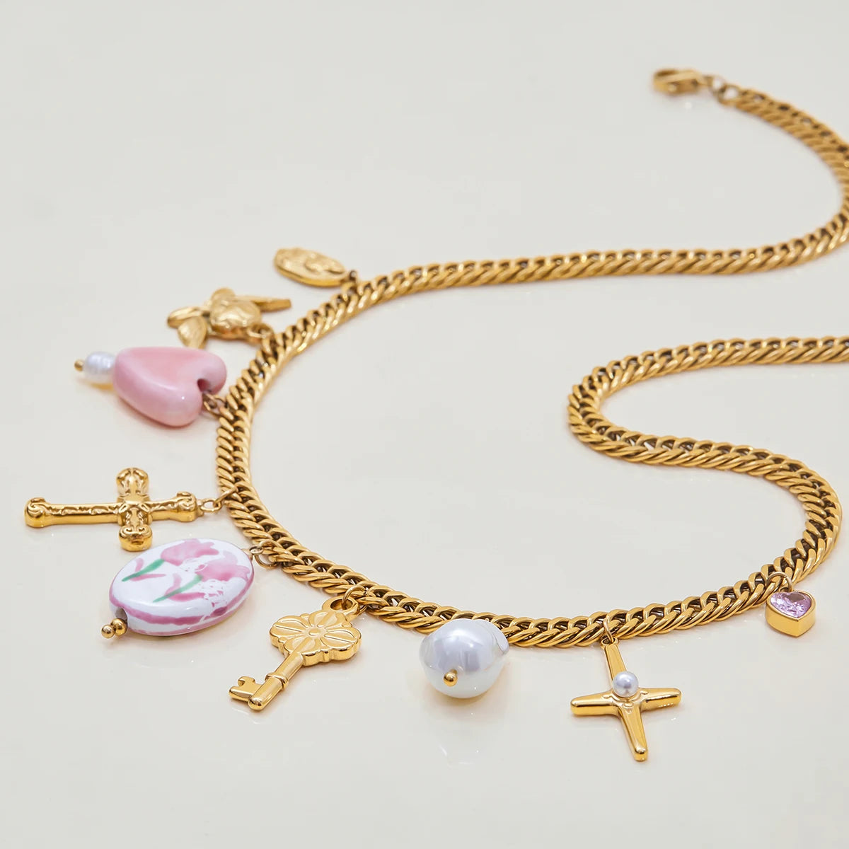 Multi-Element Pendant Necklace