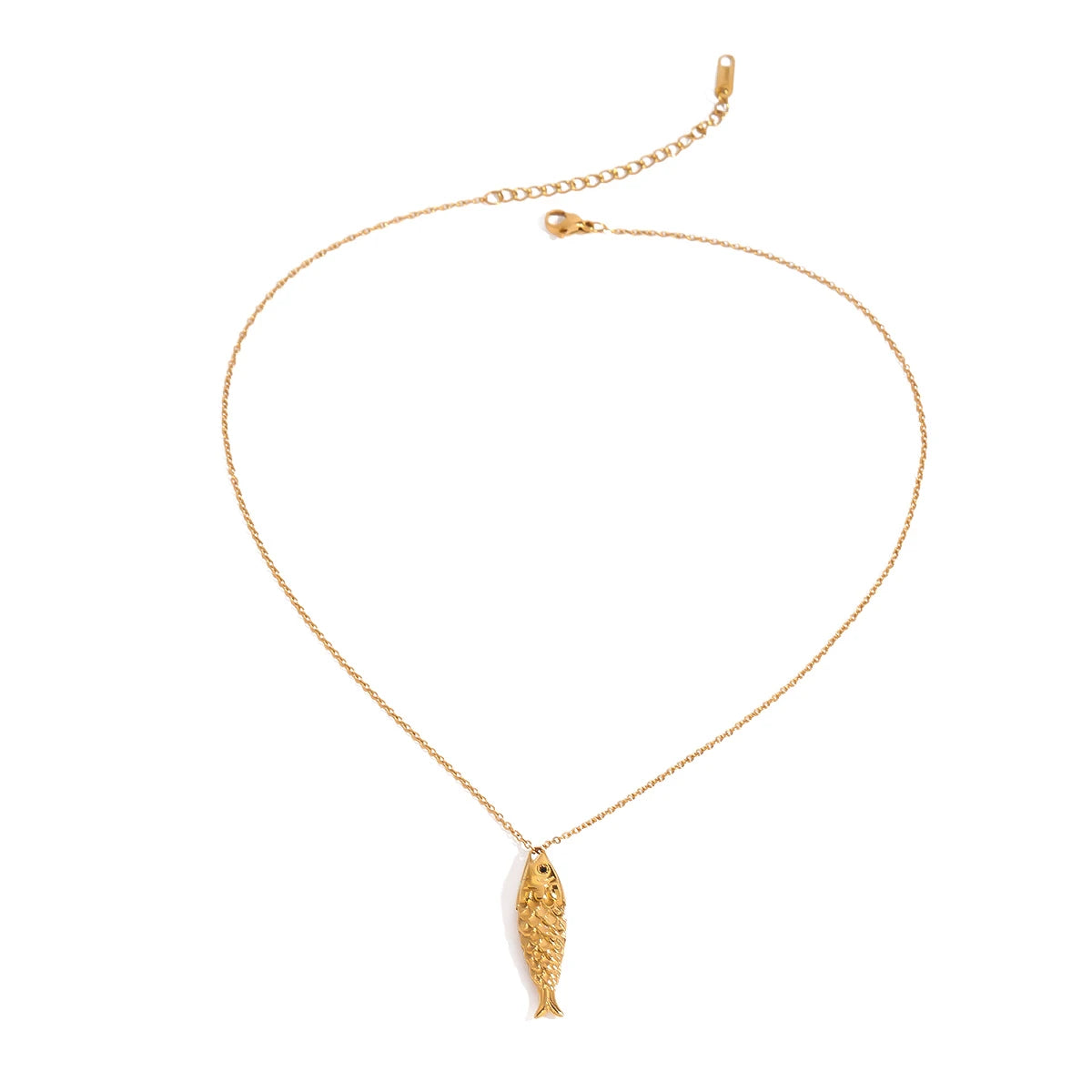 Lucky Carp Chain with a Pendant Necklace