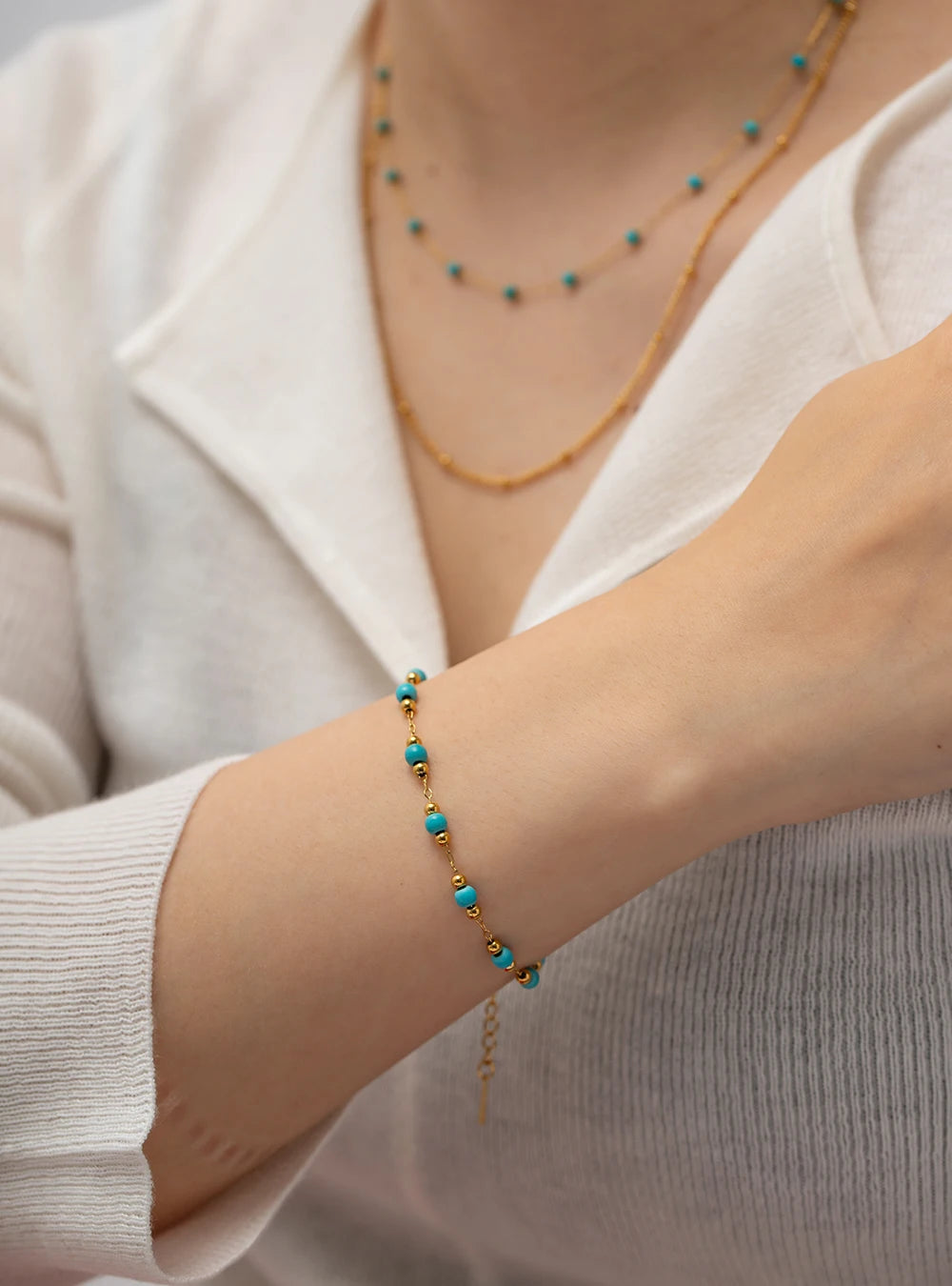 Turquoise Adjustable Bracelet