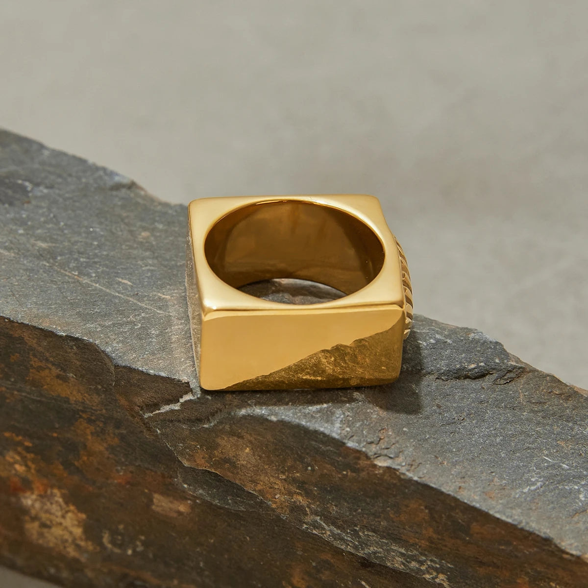 Square Shell Ring