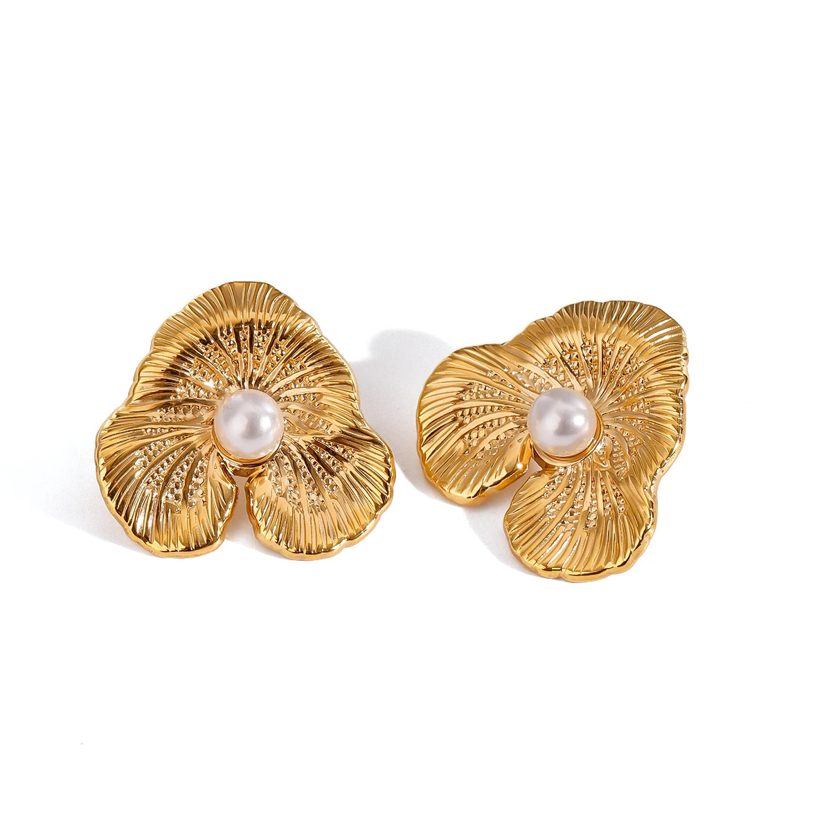 Orchid Stud Earrings