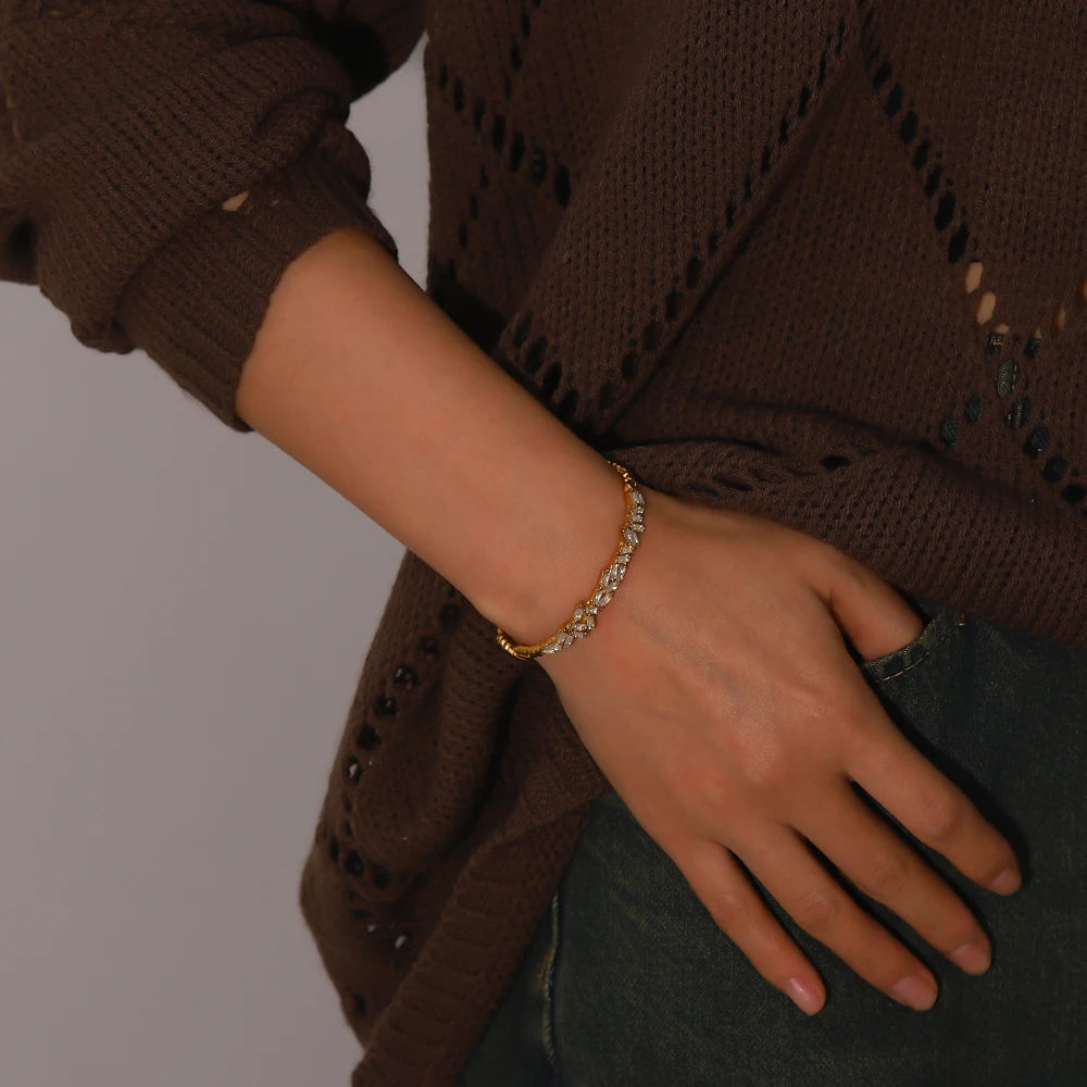 Zircon Glow Bracelet
