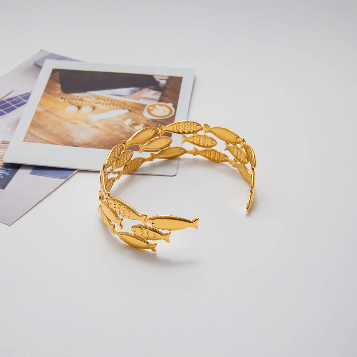 Triple Fish Design Bracelet