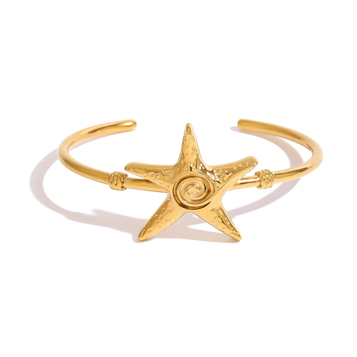Starfish Thread Open Bracelet