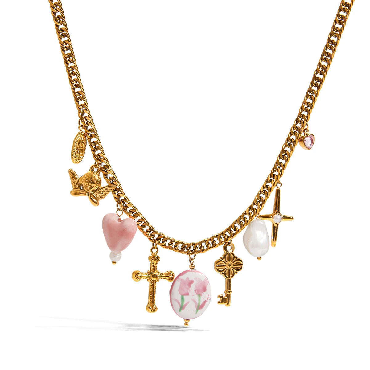Multi-Element Pendant Necklace