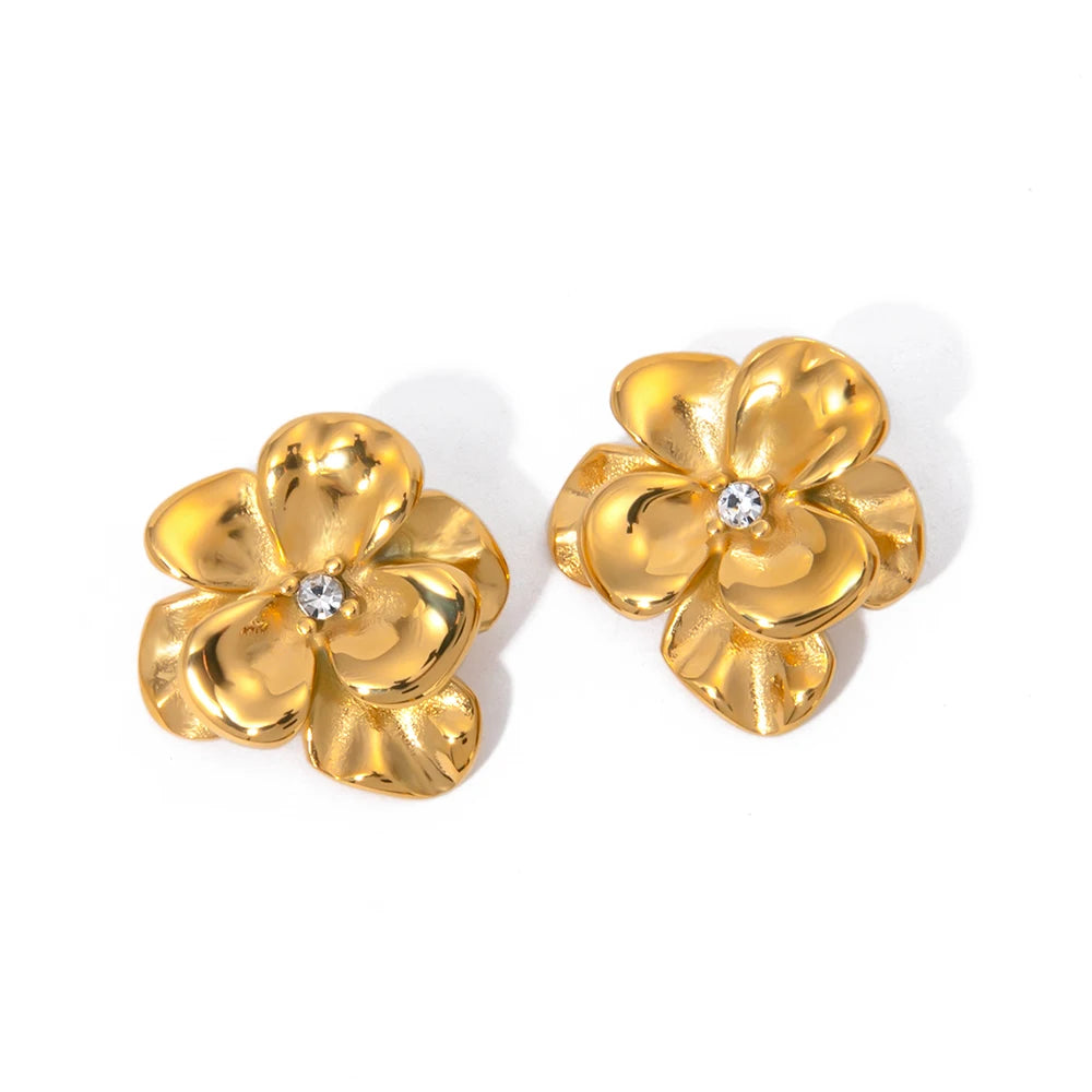 Peony Sparkle Earrings