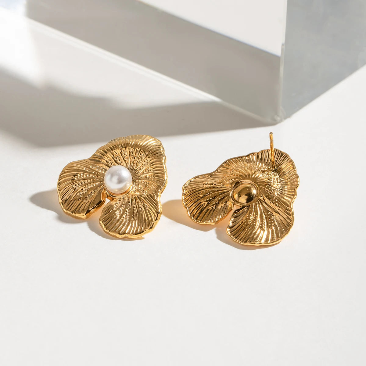 Orchid Stud Earrings