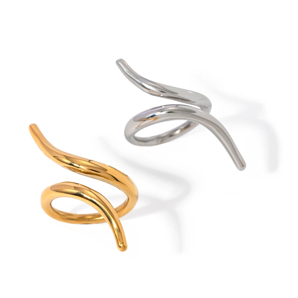 Interlocking Open Ring