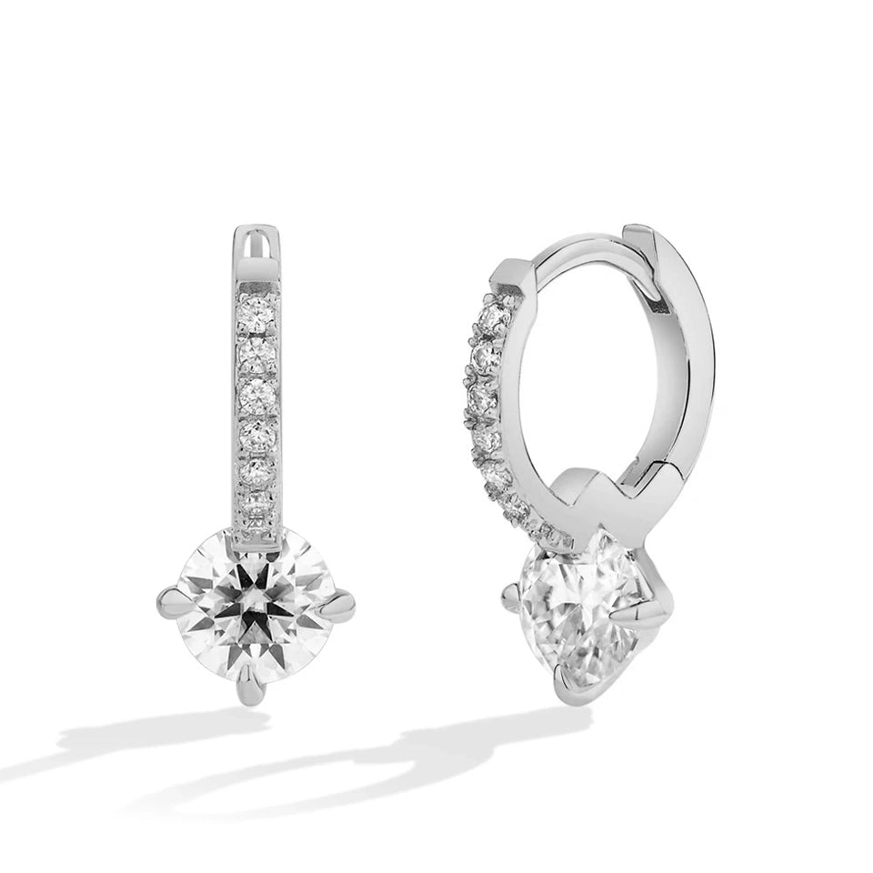 Cascade Lumière Hoop Earrings