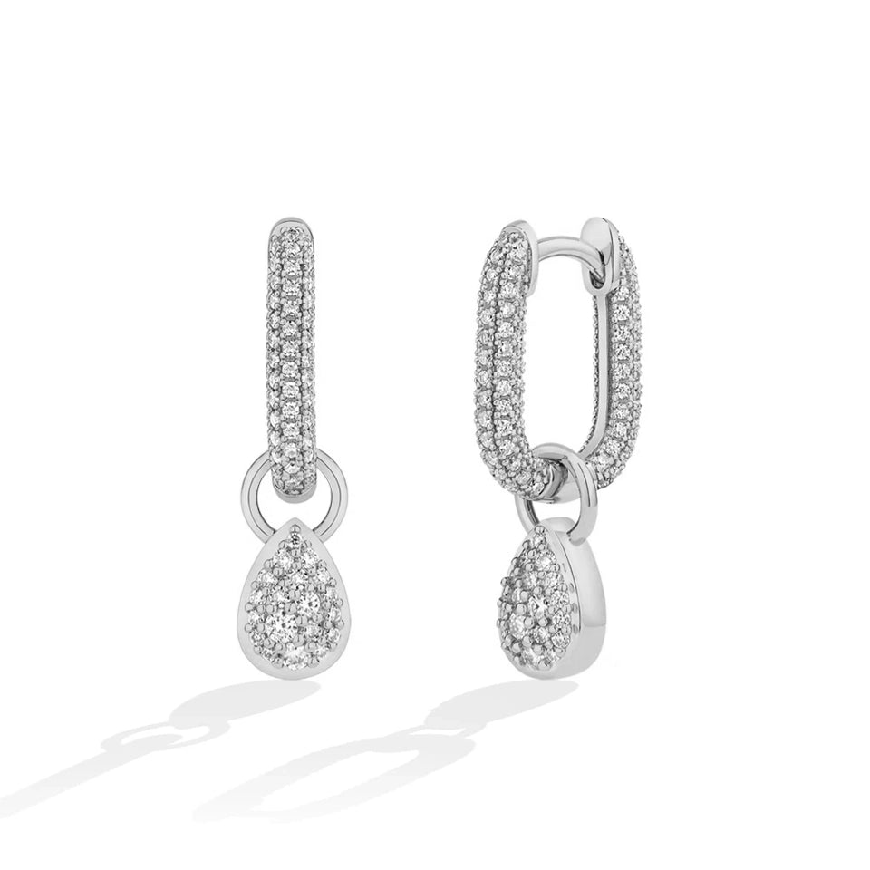 Goutte d'Éclat Hoop Earrings