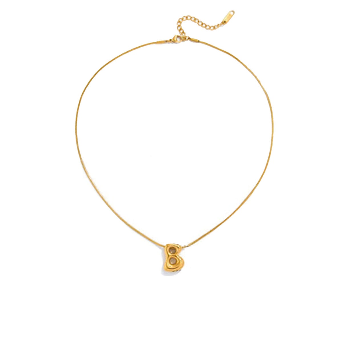Chunky Letter Necklace