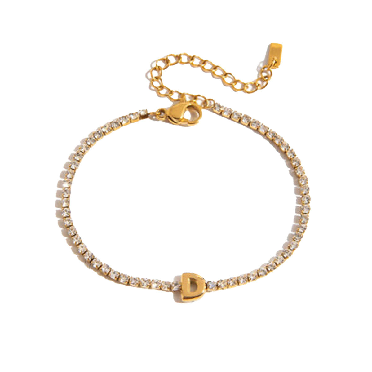 Balloon Letter Pendant Bracelets