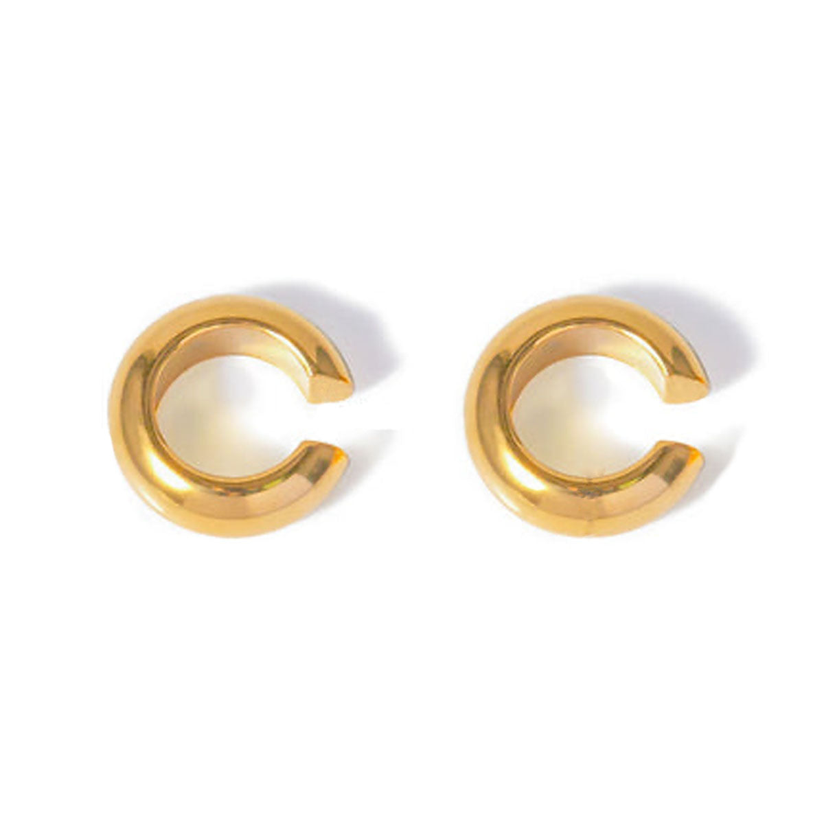 Geometric Cuff Earrings
