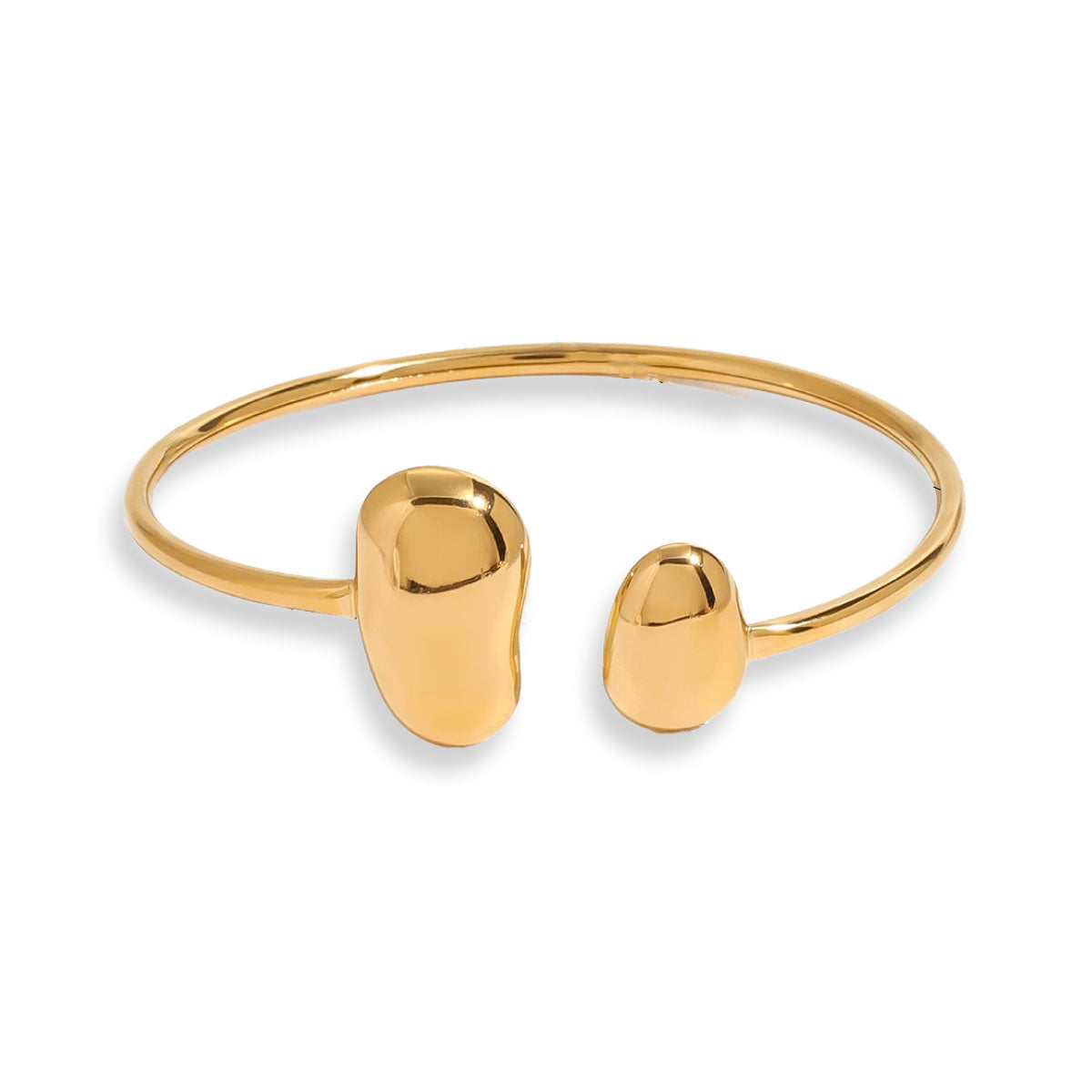 Irregular Circle Opening Bracelet