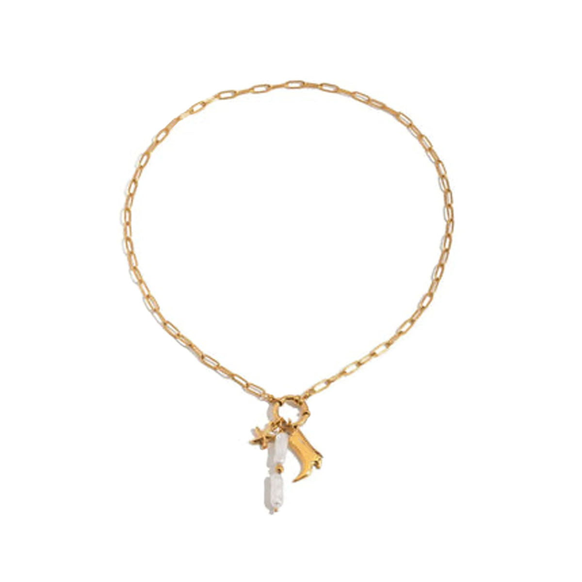 Ocean Style Crown Strand – Regal and majestic Pendant Necklace