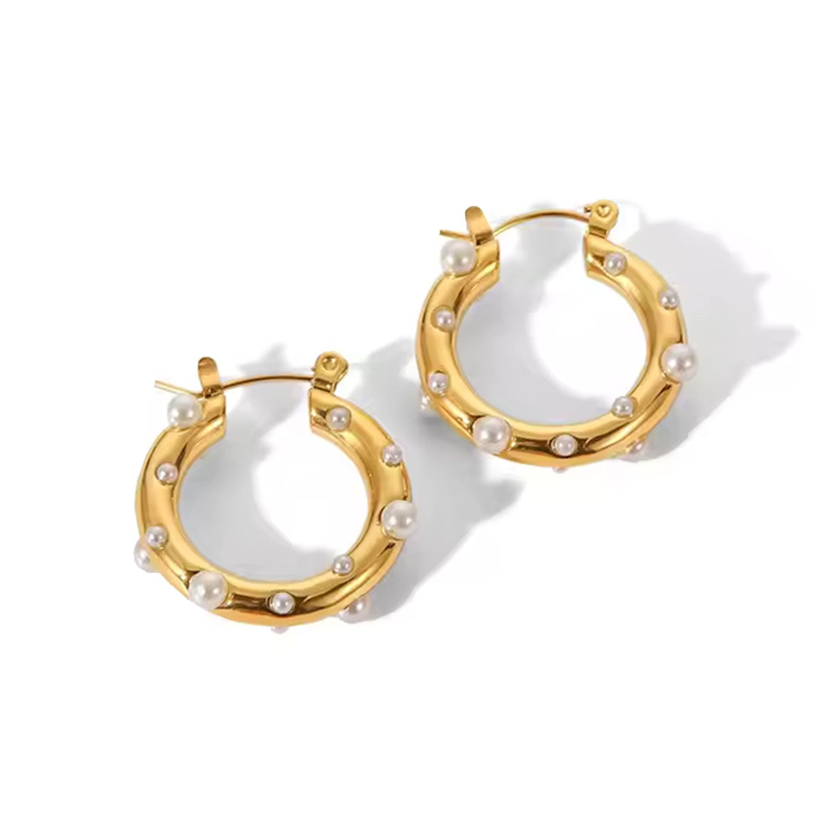 Bold statement circles Earrings