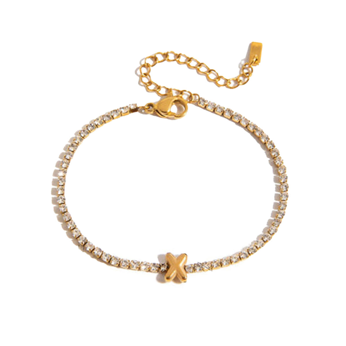 Balloon Letter Pendant Bracelets